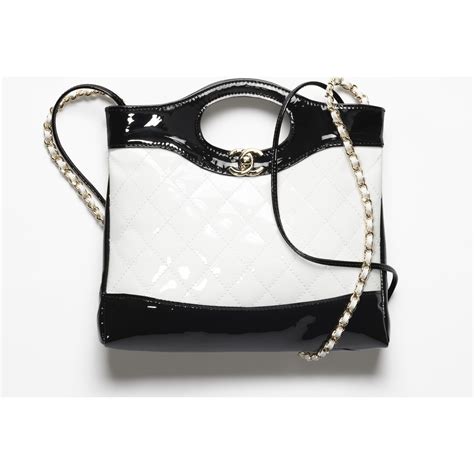 chanel mini crossbody black|Chanel 31 mini shopping bag.